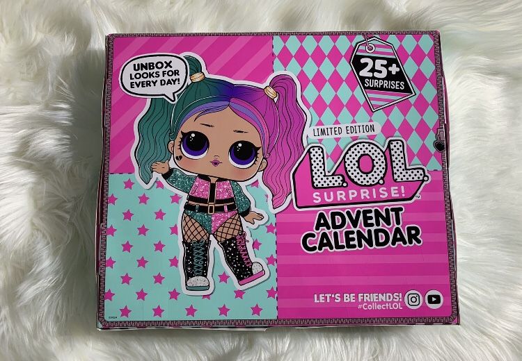 LOL Surprise Holiday Advent Calendar Outfit Of The Day OOTD Doll 25+ Surprises
