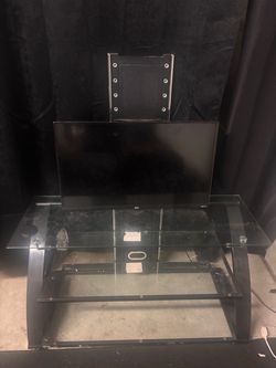 Glass TV Stand and Wall Mount
