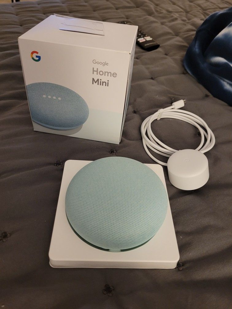 Google Home Mini Aqua