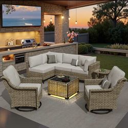 Patio set outdoor furniture new in the box