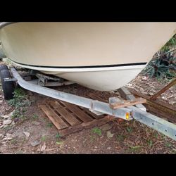 20' Side Consoles Fishing Boat Hull Sell Or Trade