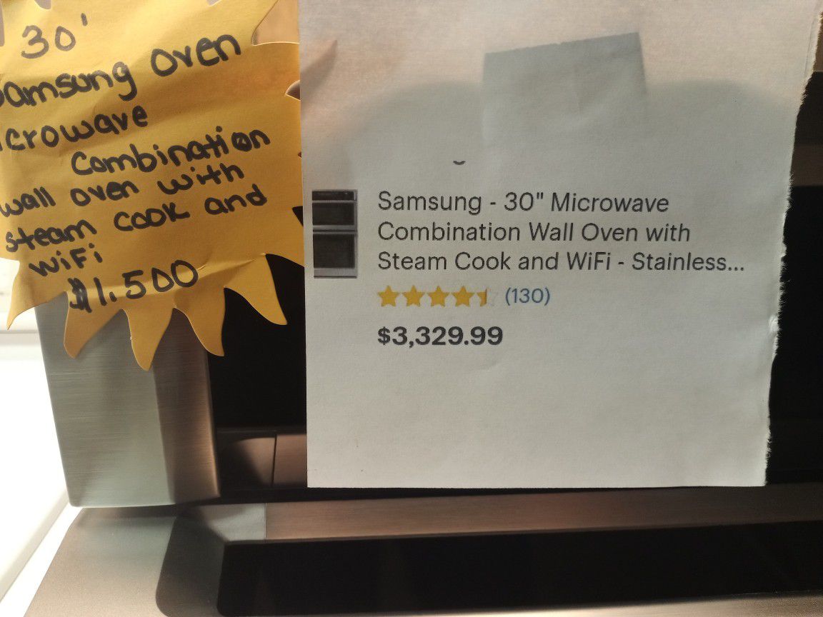 Samsung Microwave and combination Oven