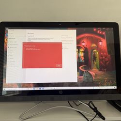 HP Pc With Keyboard And Mouse 