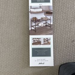 Shoe Rack BRONZE- BRAND NEW