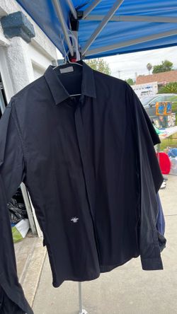 Dior Classic White Bee Logo Shirt