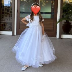 First Communion/ Flower Girl Dress Size 10