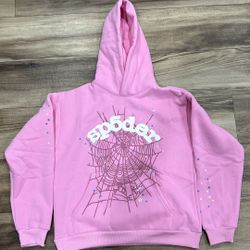 *BRAND NEW* Spider Hoodie PINK With Tags. *AUTHENTIC*
