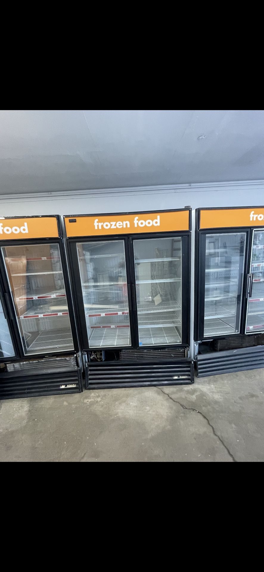 Freezers/coolers & Gondolas