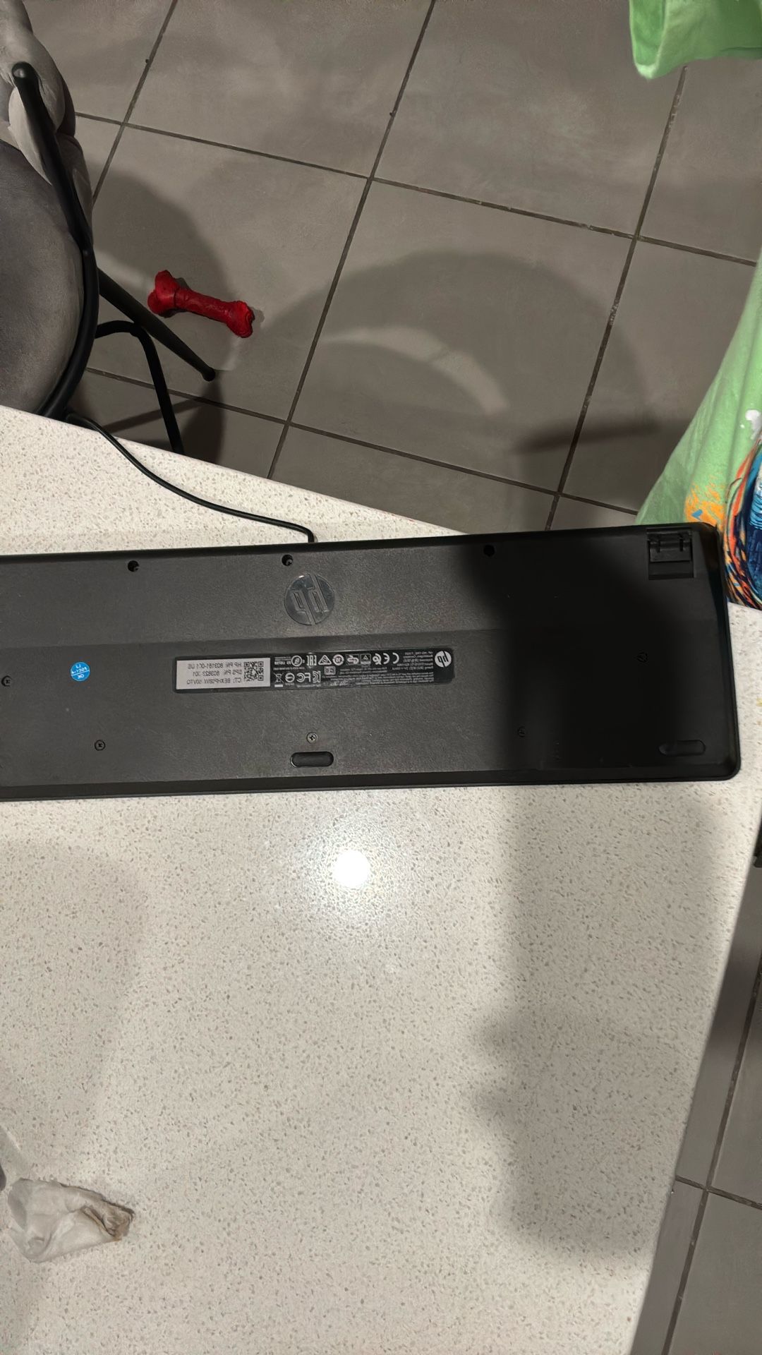 HP Desktop Keyboard USB With Stands