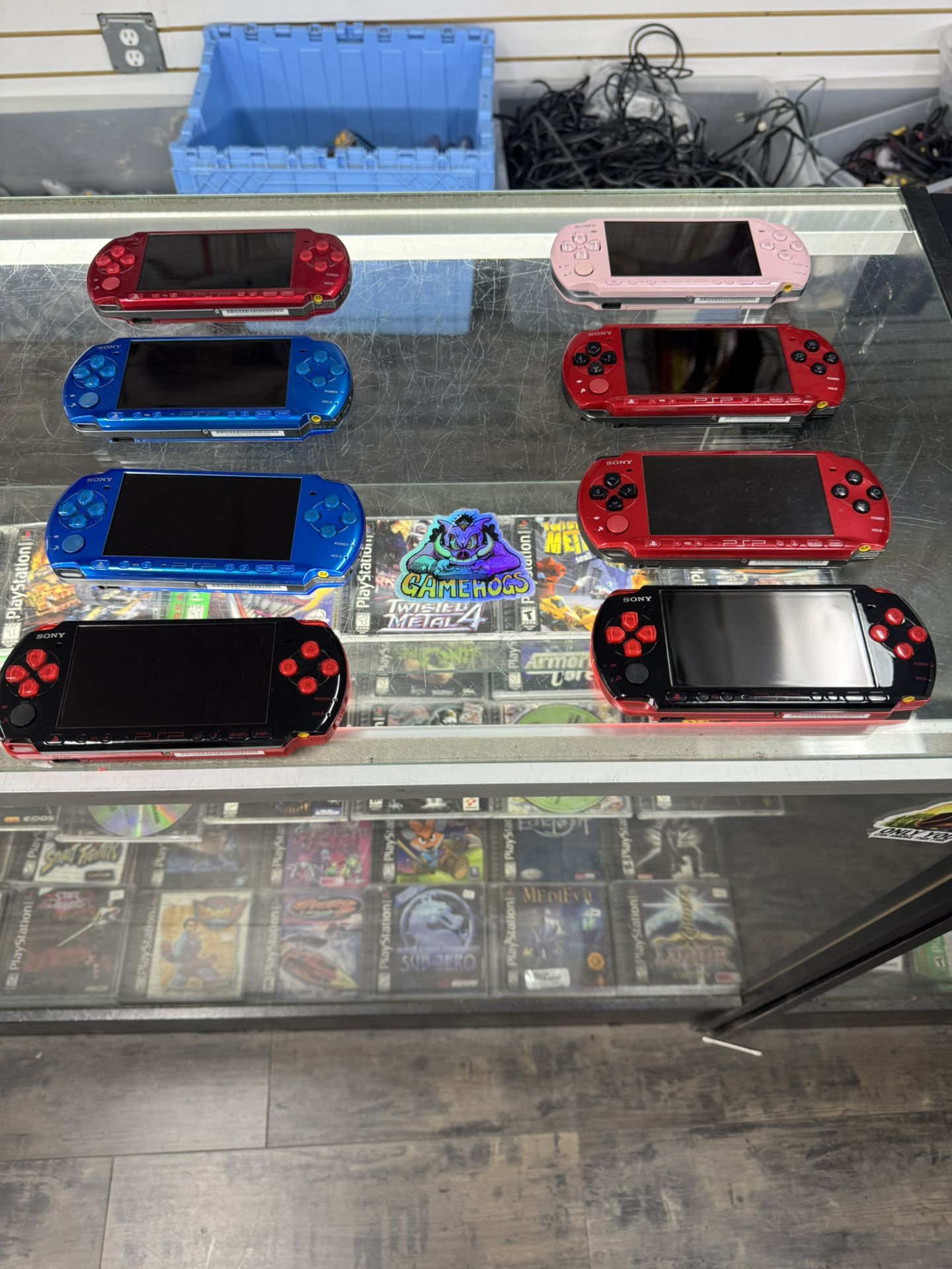 PlayStation PSP With Games $200-$220 Each Gamehogs 11am-7pm