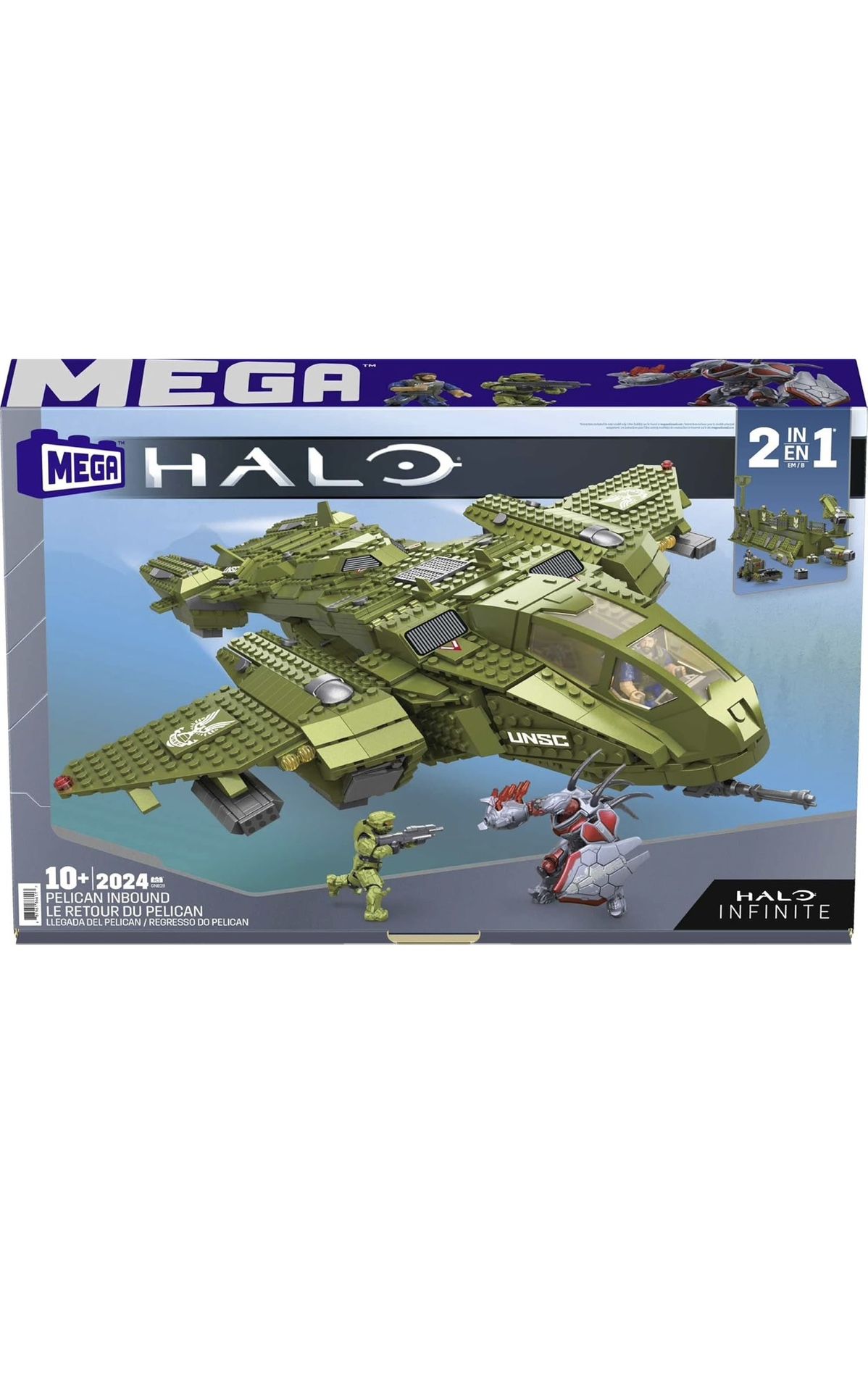 halo pelican mega bloks