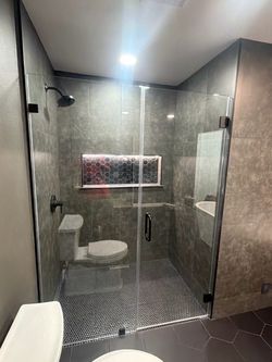 Shower glass doors
