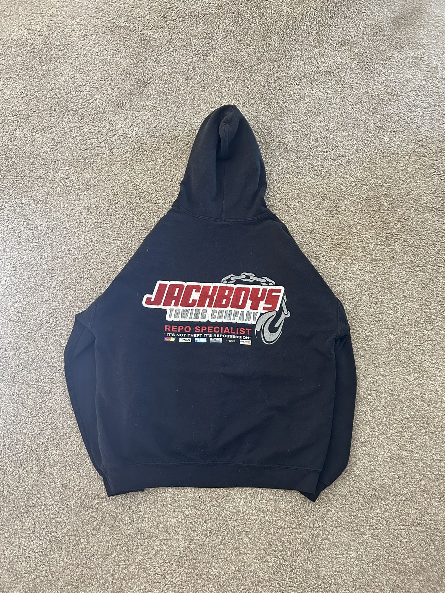 Travis Scott x JACKBOYS Repo Hoodie Men