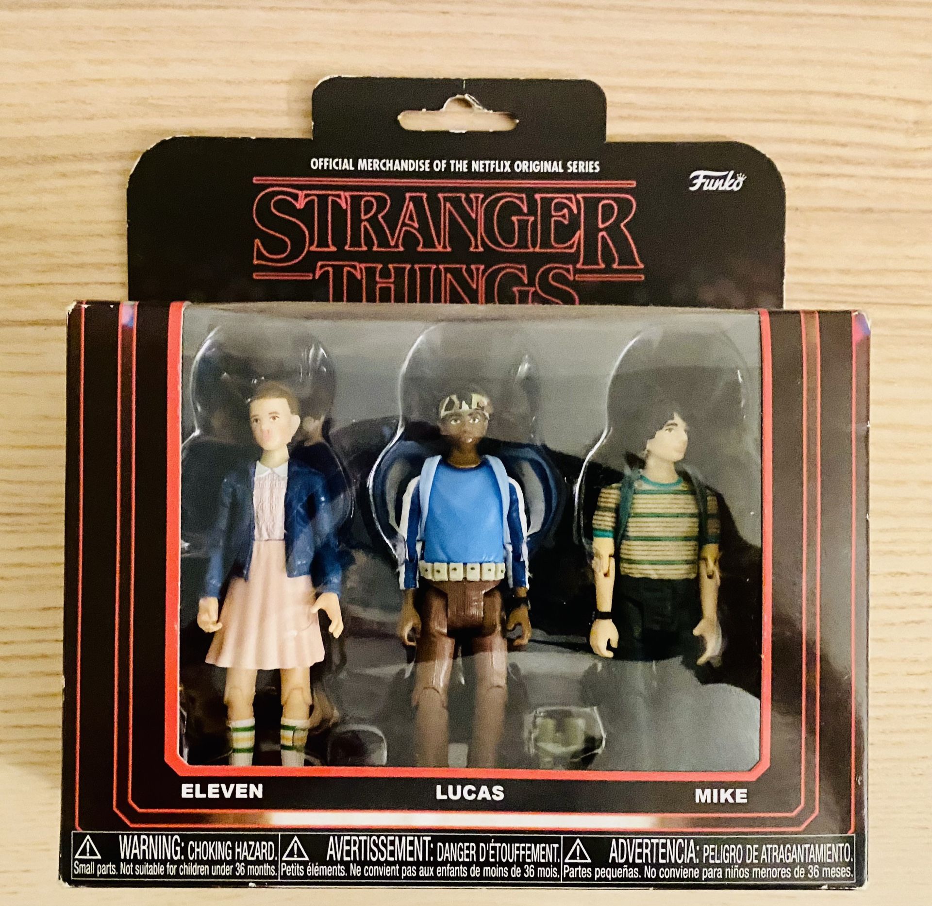 FUNKO STRANGER THINGS ELEVEN LUCAS MIKE COLLECTIBLE ACTION FIGURES