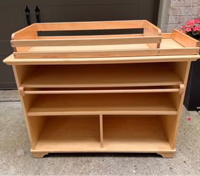 Maple Changing Table
