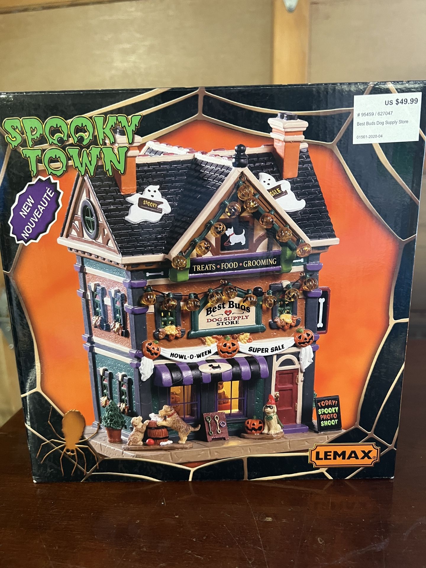 Lemax 2024 Spooky Town Black Raven Manor