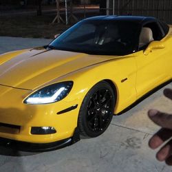 C6 corvette headlights