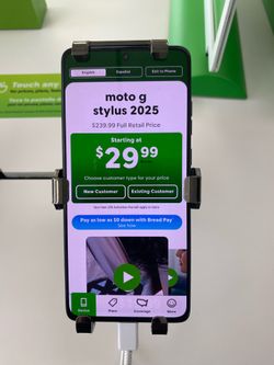 Moto G Stylus 5g phones for just $29.99 when you switch or New Line. #cricketwireless #6526NClarkSt.Chicago,IL60626 #
