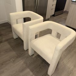 Barrel Sherpa Dining Chairs (Set Of 2) 