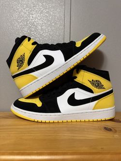 Jordan 1 Mid “Yellow Toe” Men’s size 12