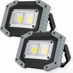 OTYTY COB 30W 1500LM LED Work Light Rechargeable Portable Waterproof LED