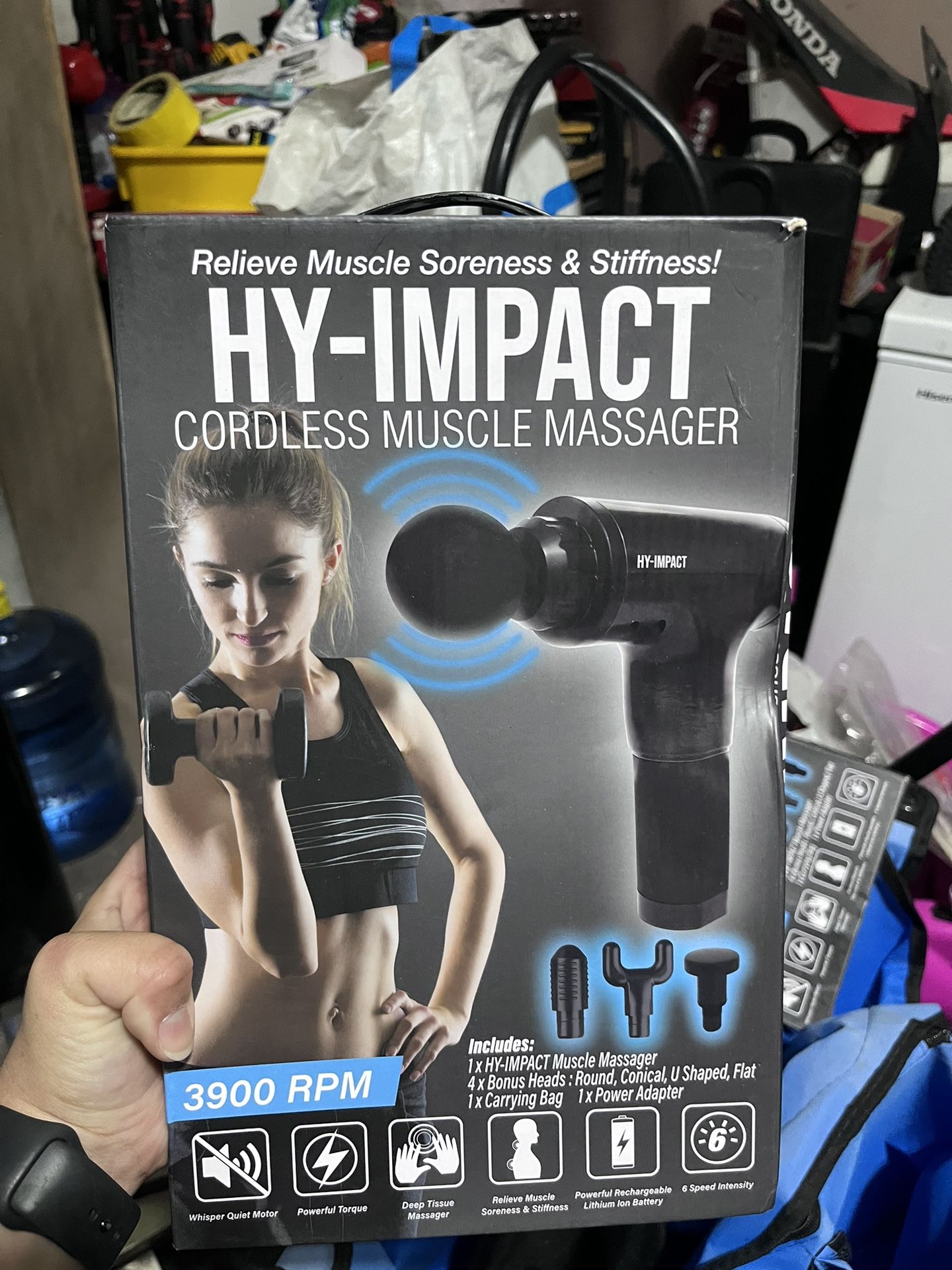 Hy-impact Cordless Massager 