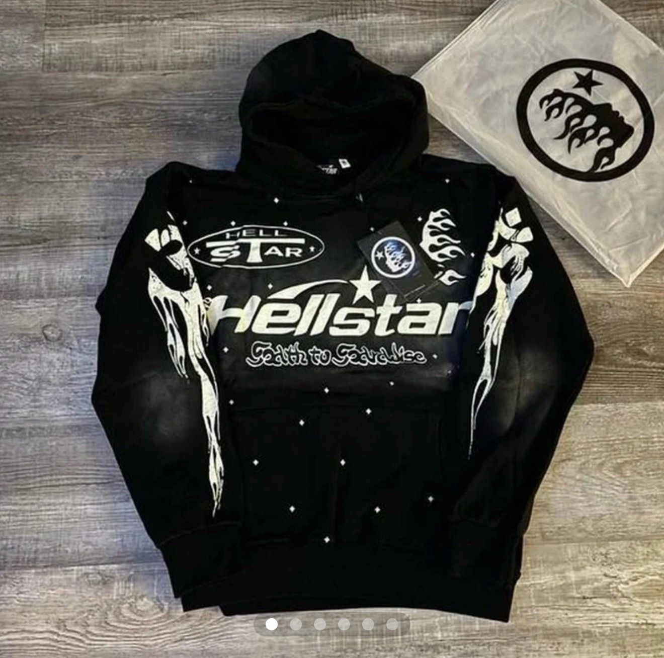 Brand new Hellstar hoodie medium adult men
