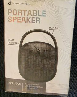 iConcepts Portable Speaker
