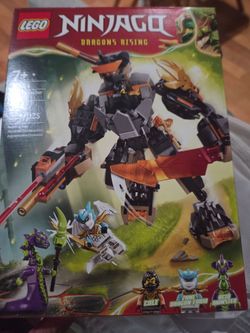 LEGO Ninjago Dragons Rising Building Set. White ninja Zane not included.