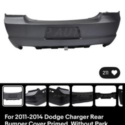 Doge Charger Rear Bumper  2011-2014 