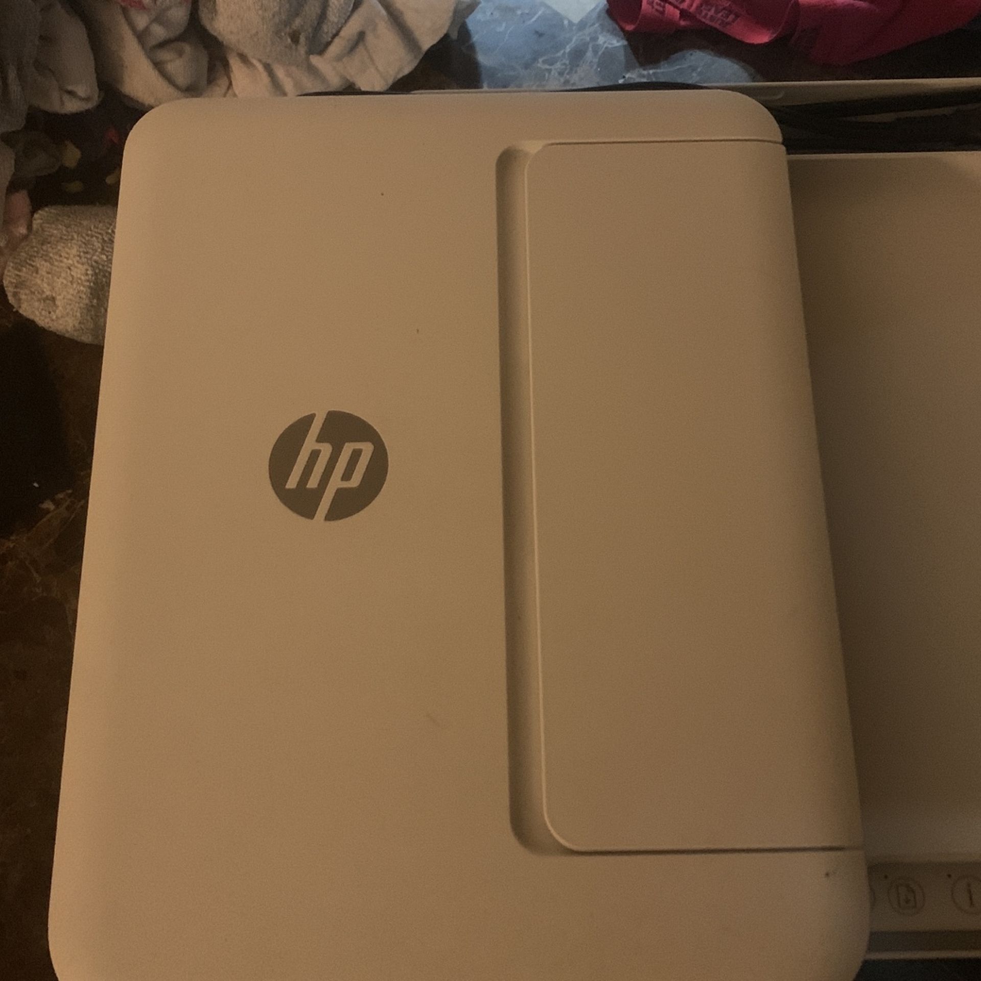 Slightly used. HP printer new ink clean well taken care of