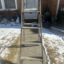Beautiful Vintage Ladder 