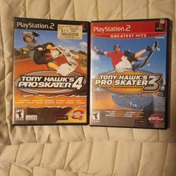 Tony Hawk Pro Skater 3 And 4