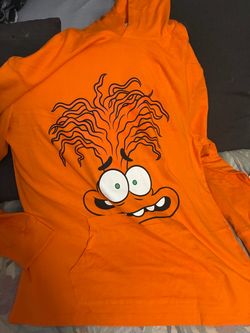 Inside out hoodie sweater size large new without tag
