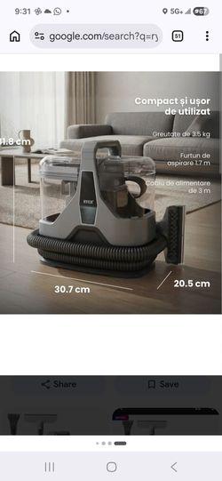 Ryer spot cleaner  for car seats, rugs,  carpet, and upholstery  jobs