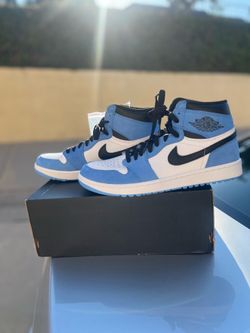 Nike Air Jordan 1 Retro High OG University Blue Size 10.5