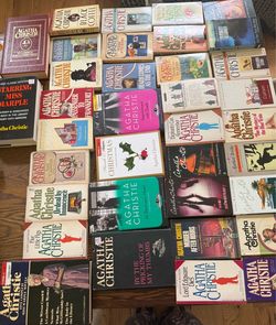 Agatha Christie paperback novels