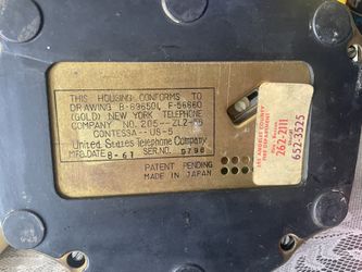 Vintage New York Contessa 1960’S Telephone 