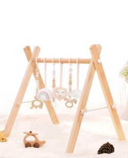 Wooden Baby Gym