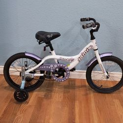 16" Jamis Miss Daisy Girls BMX Bike With Training Wheels