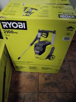 RYOBI 2100 PSI ELECTRIC POWER WASHER