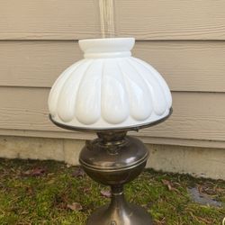 Antique Bronze Lamp 
