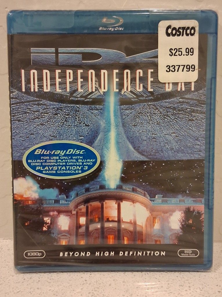 Independence Day (Blu-ray, 1996)