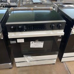 Electric Slide In Range Samsung Bespoke