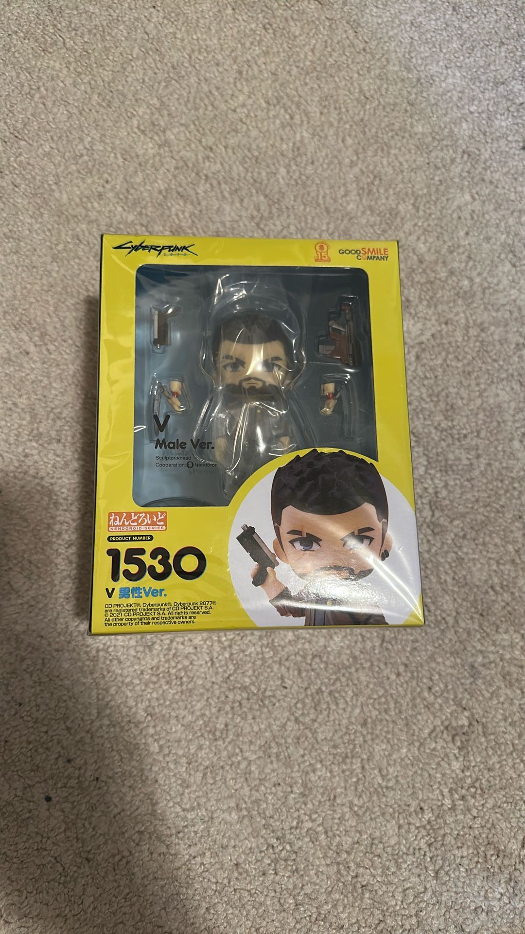 Good smile Cyberpunk V (Male Version) Nendoroid