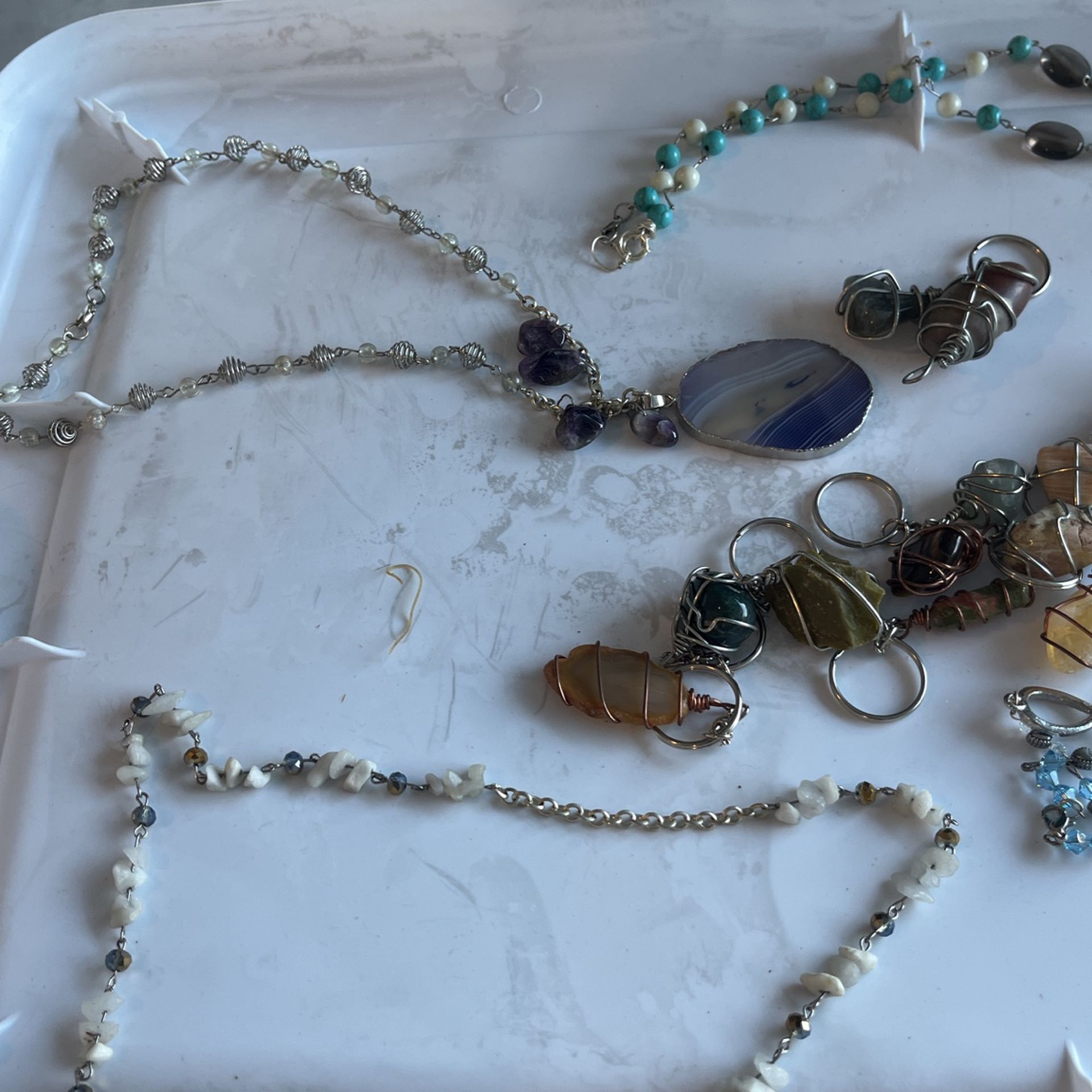 Lot Of Made Jewelry, Bracelets And Necklaces