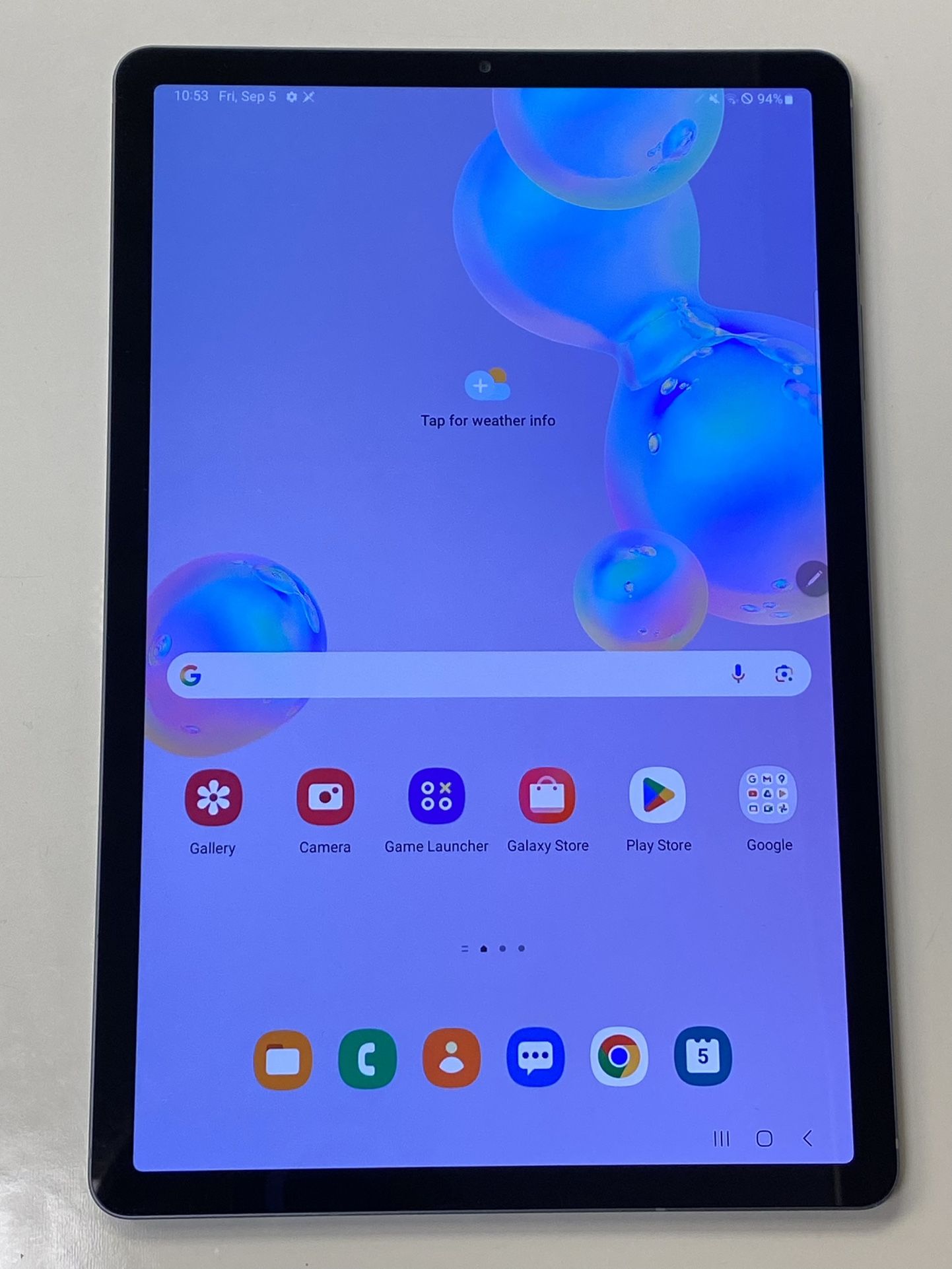 Like New Samsung Galaxy Tab S6 T867U 10.5" 128GB Gray Wi-Fi + Cellular Unlocked T-Mobile Tablet EDL
