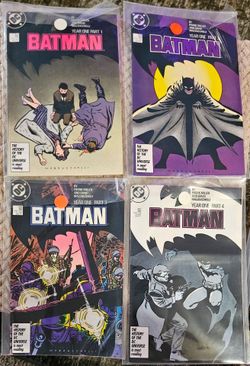 Batman Year One  #404, 405, 406, 407