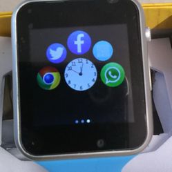 A-Series Powder Blue Smart Watch 