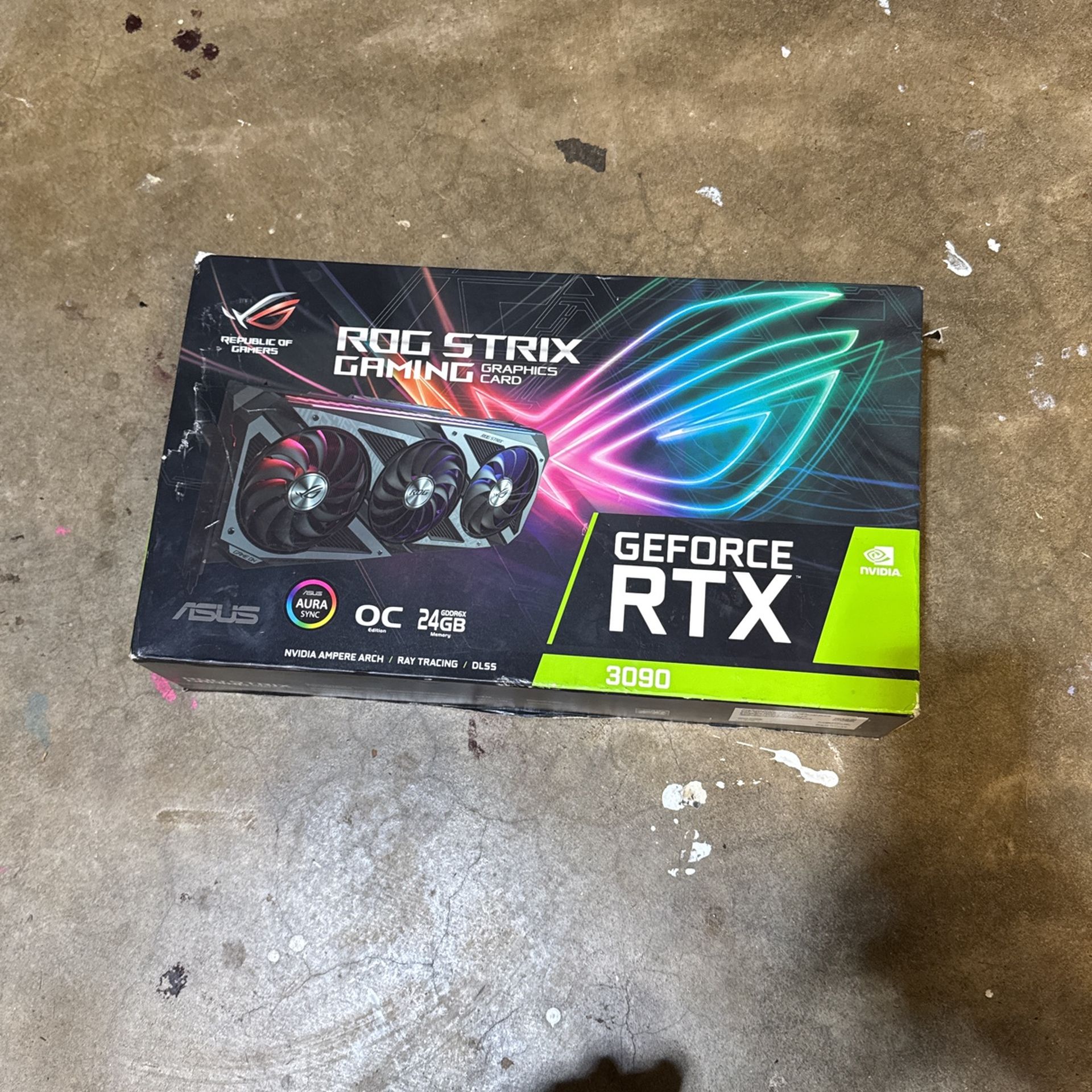 ROG Strix RTX 3090 OC Edition 24 GB GDDR6X